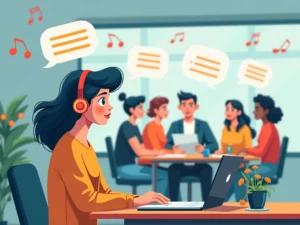 Imagen que ilustra el Estilo de aprendizaje auditivo
